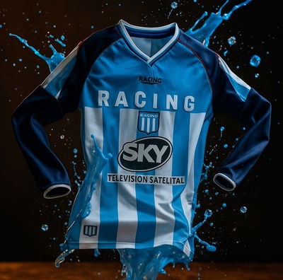 Camiseta manga larga titular Racing 2001