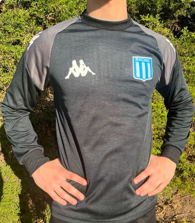 -PROMO LIQUIDACIÓN- Buzo entrenamiento Racing Kappa