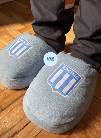 -PROMO MES DEL PADRE- Pantuflones Racing Club