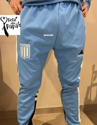 -PROMO MES DEL PADRE- Jogging retro Adidas Racing (mod. celeste)