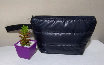 Neceser Puffer negro
