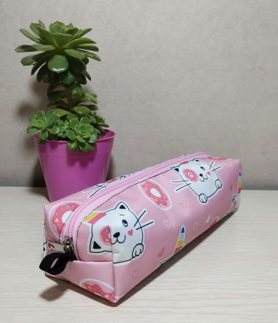 Cartuchera gato unicornio