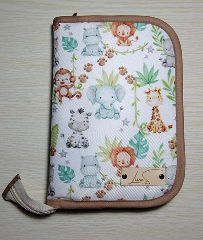 Porta libreta sanitaria y documentos animales selva