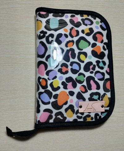 Porta libreta sanitaria y documentos print colores