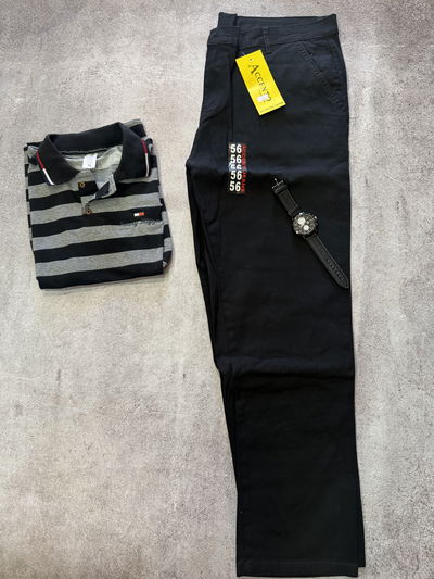 Pantalón gabardina elástizada brasilero 