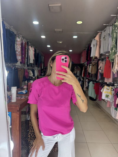 Blusa baby pink 