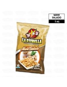 Maní Salado La Estrella x 1 kg