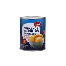 Durazno en mitades M&K x 820 g