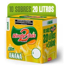 Jugo Rinde Dos Caja x 10 unid. Anana