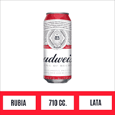 Budweiser lata x 710 cc