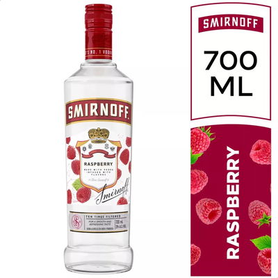 Smirnoff x 700 ml Frambuesa