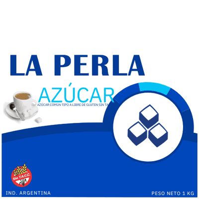 Azúcar La Perla x 1 kgX10u.