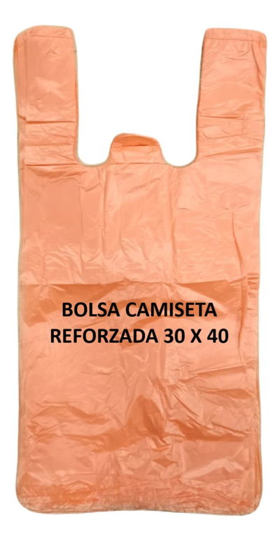 Bolsa Camiseta Reforzada 30 x 40
