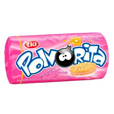Galleta Polvoritas Frutilla x80g