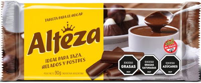 Chocolate Alteza Para Taza Tableta x90g