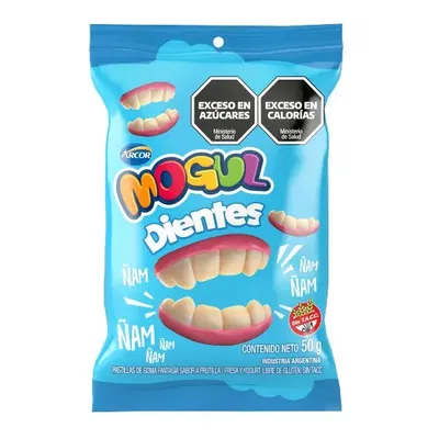Gomitas Mogul Arcor Dientes x50g