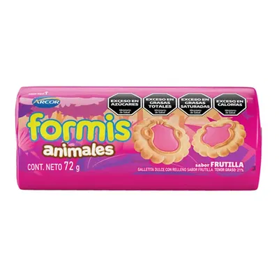 Galleta Formis Frutilla x72g