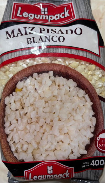 Maiz Pisado Blanco Legumpack x 400 g