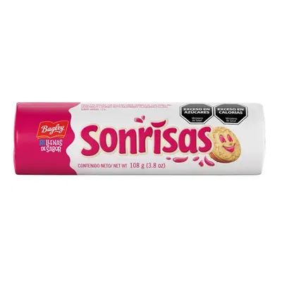 Galleta Sonrisas x108g