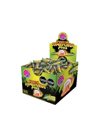 Chicle Fierita Recargado Come Fuego Plus X260g