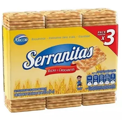 Galleta Serranitas x3 x315g