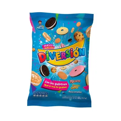 Galleta Surtido Diversion x400g