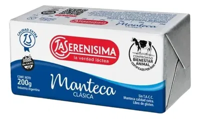 Manteca La Serenisima x200g