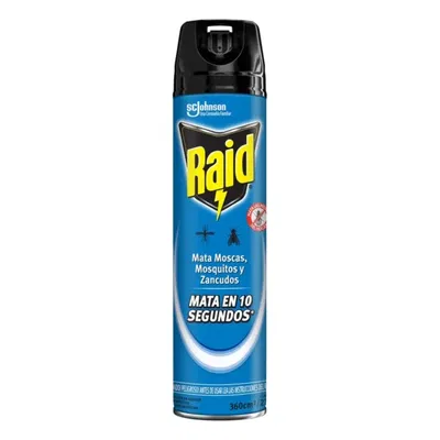 Insecticida Raid Aerosol Clasico Azul x233g