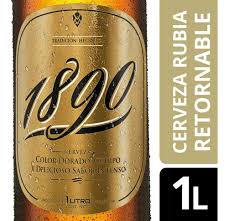 Quilmes 1890 x 1 L retornable Cajón x 12 unid.
