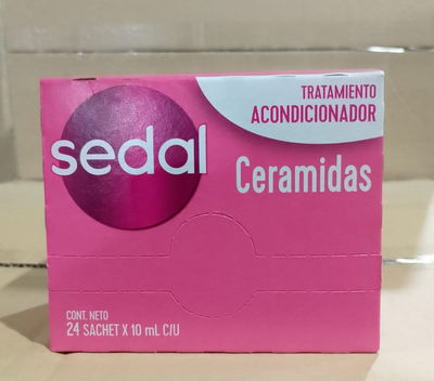 Acondicionador Sedal Ceramidas Sachet x 24unid