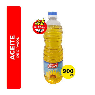 Aceite de Girasol El Favorito X900cc