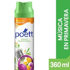 Poett Aerosol Aromatizante Música En Primavera x 360ml