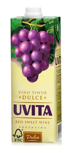 Uvita Tinto Dulce x 1 L