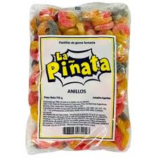 Gomita La Piñata Anillos x 700g