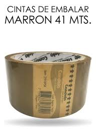 Cinta de Embalar Marron Candela 41 m 