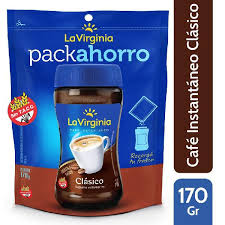 Cafe La Virginia Doy Pack Instantaneo Clasico x 170 g