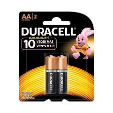 Pila Duracell AA x 2 unid.