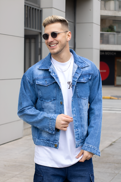 Campera Jean Oversize
