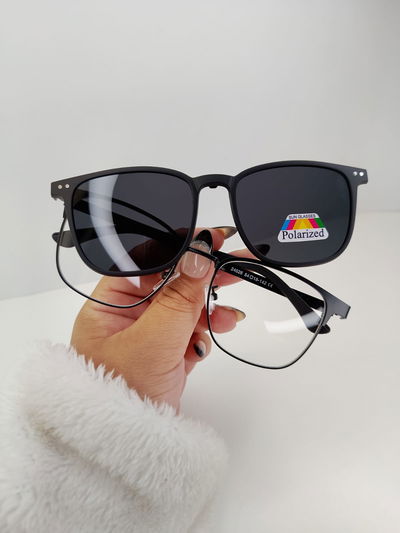 Armazón Clip on Luca - Negro