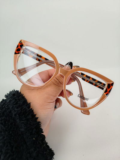 Armazón de moda Margarita - Salmón print