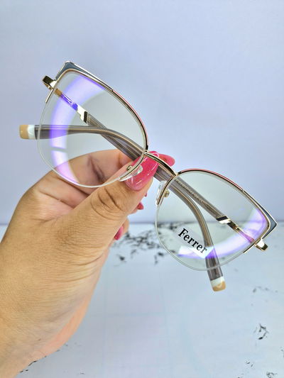 Armazón Antiblue Romeli Montado al aire - Celeste