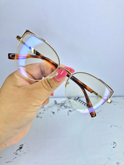 Armazón Antiblue Romeli Montado al aire - Marrón