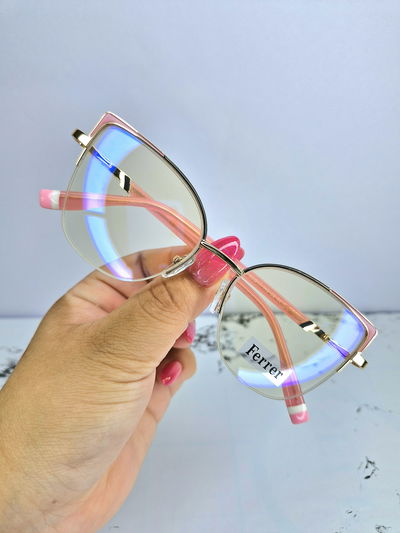 Armazón Antiblue Romeli Montado al aire - Rosa