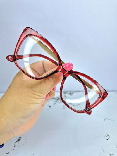 Armazón Antiblue Darana - Rojo