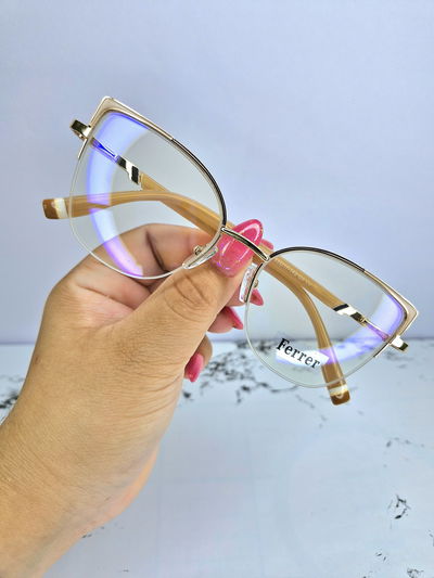 Armazón Antiblue Romeli Montado al aire - Beige