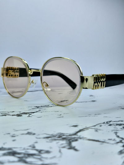 Gafas de sol - Miu Miu Redondo beige