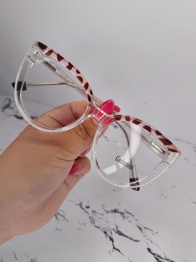 Armazón Rebel - Transparente con print