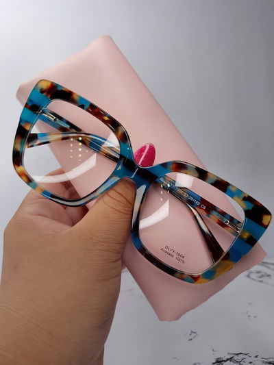 Armazón XL acetato - Storm marble azul