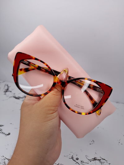 Armazón XL acetato rojo - Soho