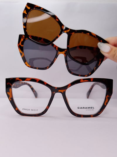 Clip on doble placa Crimson - Print